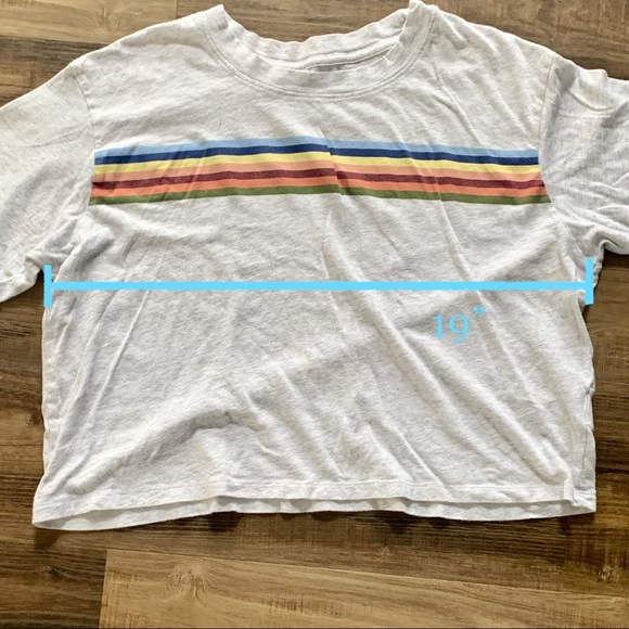 Cropped Long Sleeve Shirt | American Eagle - Picture 5 of 6